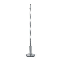 Näve Leuchten LED Tischleuchte NV3142042 silber Aluminium B/H/L: ca. 16x85x16 cm null 1 Brennstellen Twist - silber (16,00/16,00/85,00cm) - Näve Leuchten