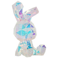 Nolo LED-Dekoleuchte transparent B/H/L: ca. 20x20x41 cm LED-Dekoleuchte_Hase - transparent (41,00/20,00/20,00cm) - Nolo