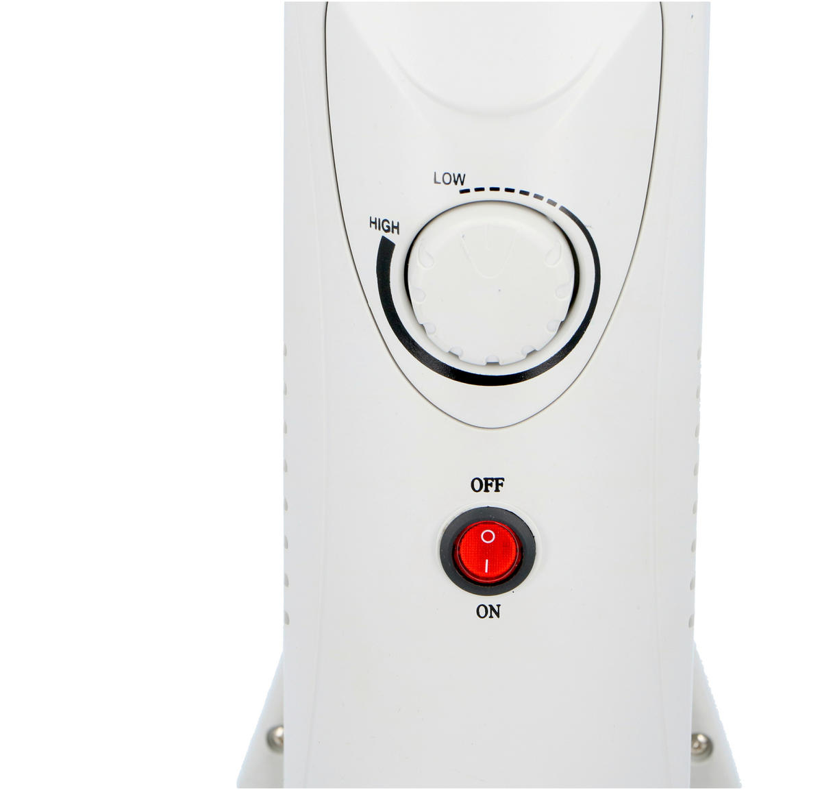 Ölradiator weiß Metall B/H/T: ca. 23x38x13,5 cm ca. 650 W Ölradiator - weiß (23,00/38,00/13,50cm)