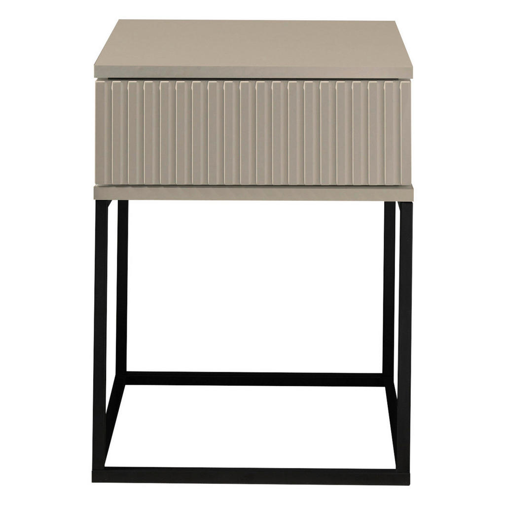 Thumbnail - Nachtkonsole Marle Kaschmirgrau B/H/T: ca. 40x52x39 cm