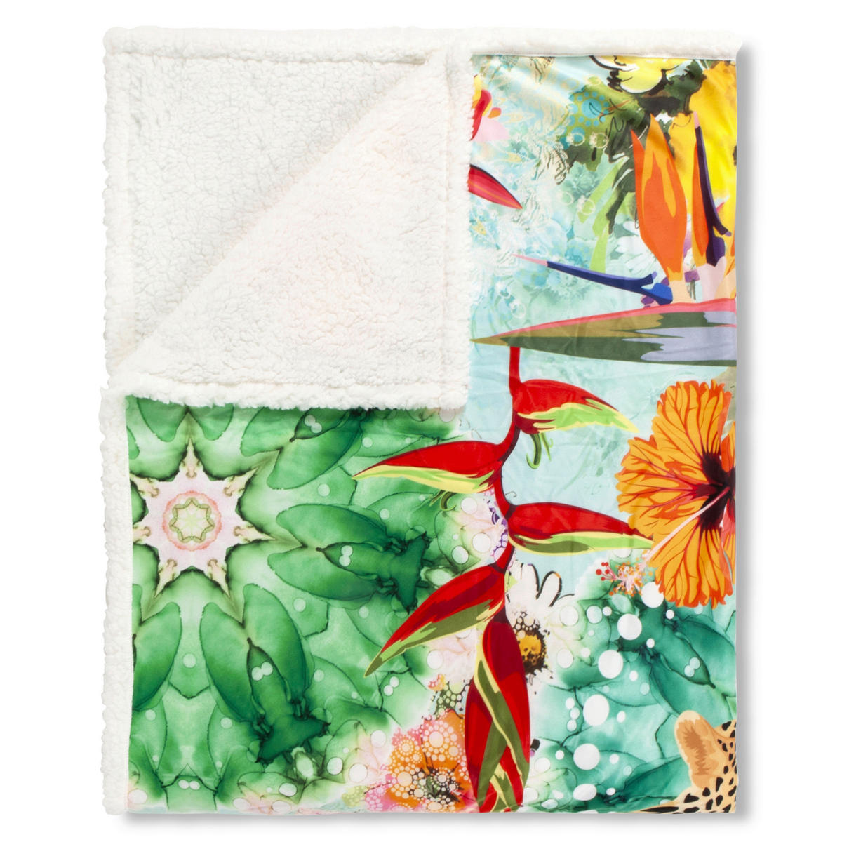 Wohndecke Ximena Polysamt Ximena - Multi (130,00/160,00cm) - HIP