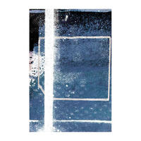 Komar Poster Bluely Arrangement Abstrakt B/L: ca. 50x70 cm Bluely Arrangement - (50,00/70,00cm) - Komar
