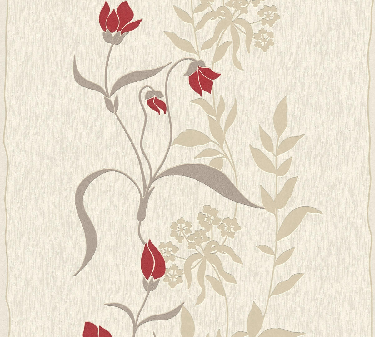 Livingwalls Vliestapete Best of Vlies Floral creme B/L: ca. 53x1005 cm Best of Vlies - creme (53,00/1005,00cm) - Livingwalls