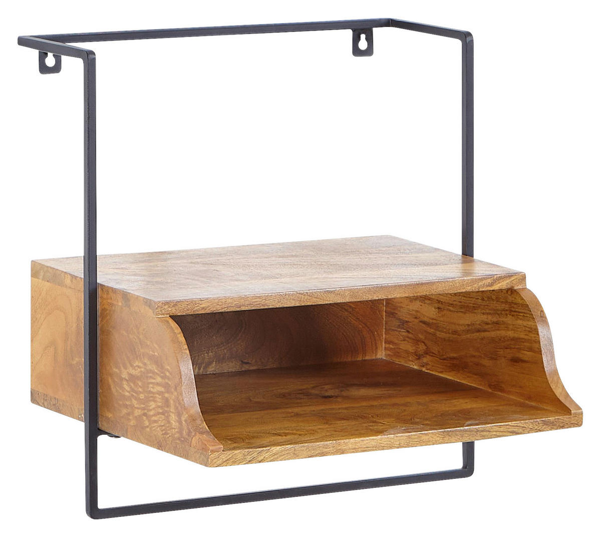 Nachtkonsole braun B/H/T: ca. 35x45x44 cm Nachtkonsole - braun (35,00/45,00/44,00cm) - Wohnling