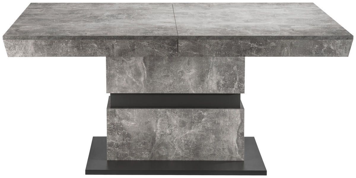 Tisch MATTHEW Beton Optik anthrazit B/H/T: ca. 160x75x90 cm MATTHEW - Beton/anthrazit (160,00/75,00/90,00cm) - byLIVING