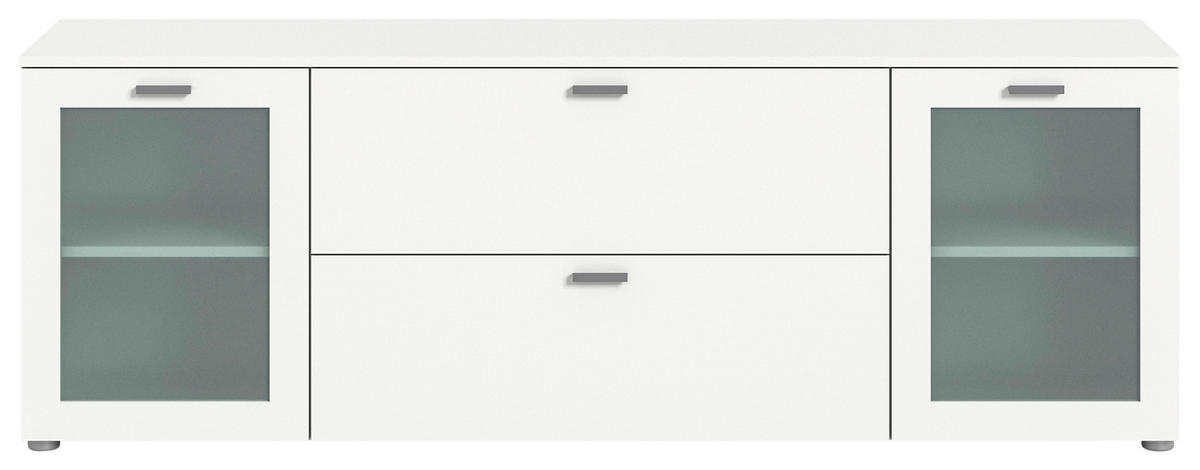 TV-Lowboard Xeno weiß B/H/T: ca. 180x62x37 cm Xeno - weiß (180,00/62,00/37,00cm)