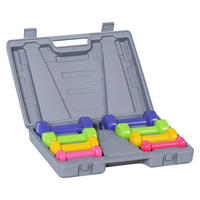 HOMCOM Hantelset bunt Eisen B/H/L: ca. 30x8x41 cm Hantelset - bunt (41,00/30,00/8,00cm) - HOMCOM