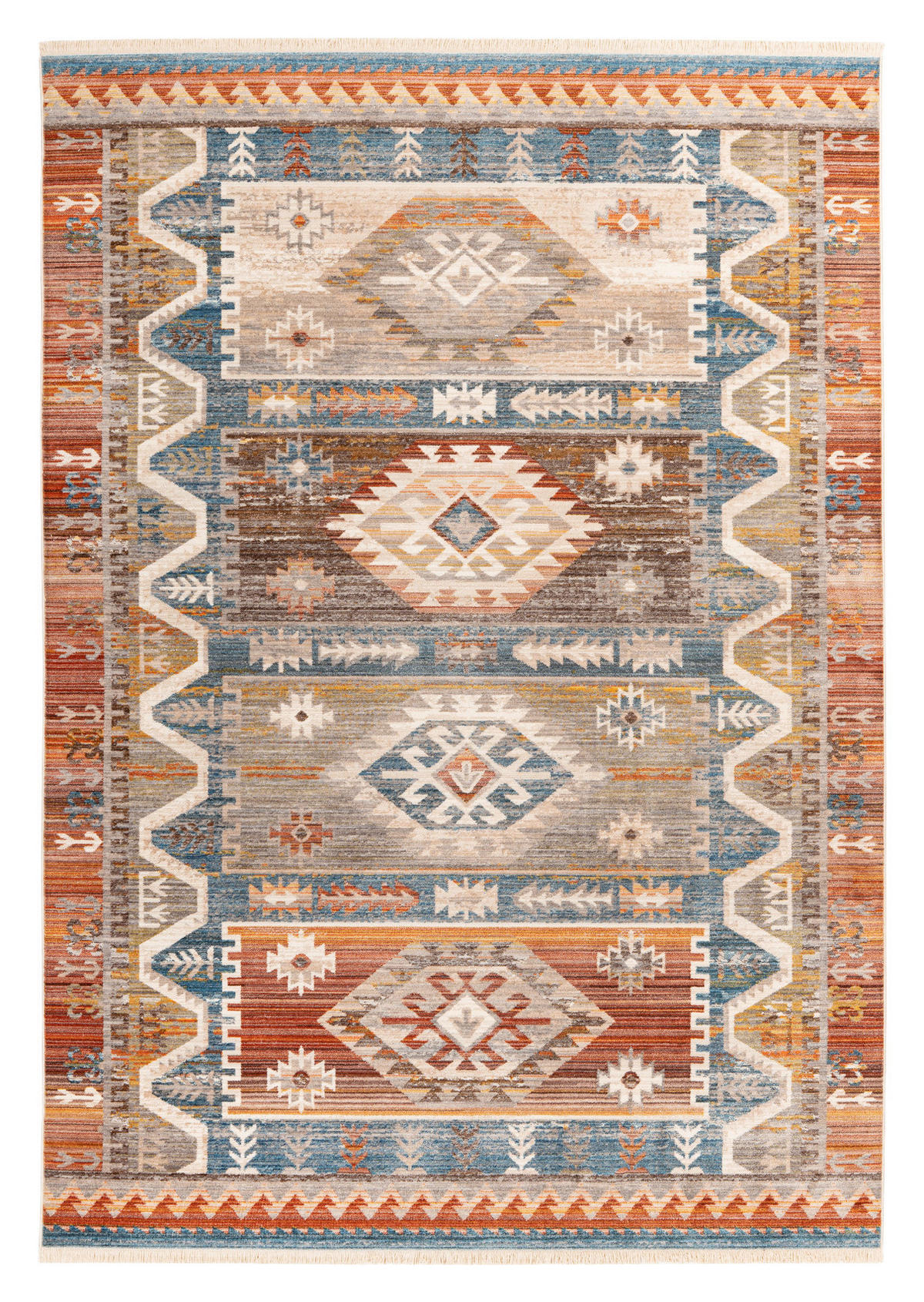Obsession Teppich My Laos mehrfarbig B/L: ca. 160x230 cm My Laos - mehrfarbig (160,00/230,00cm) - Obsession