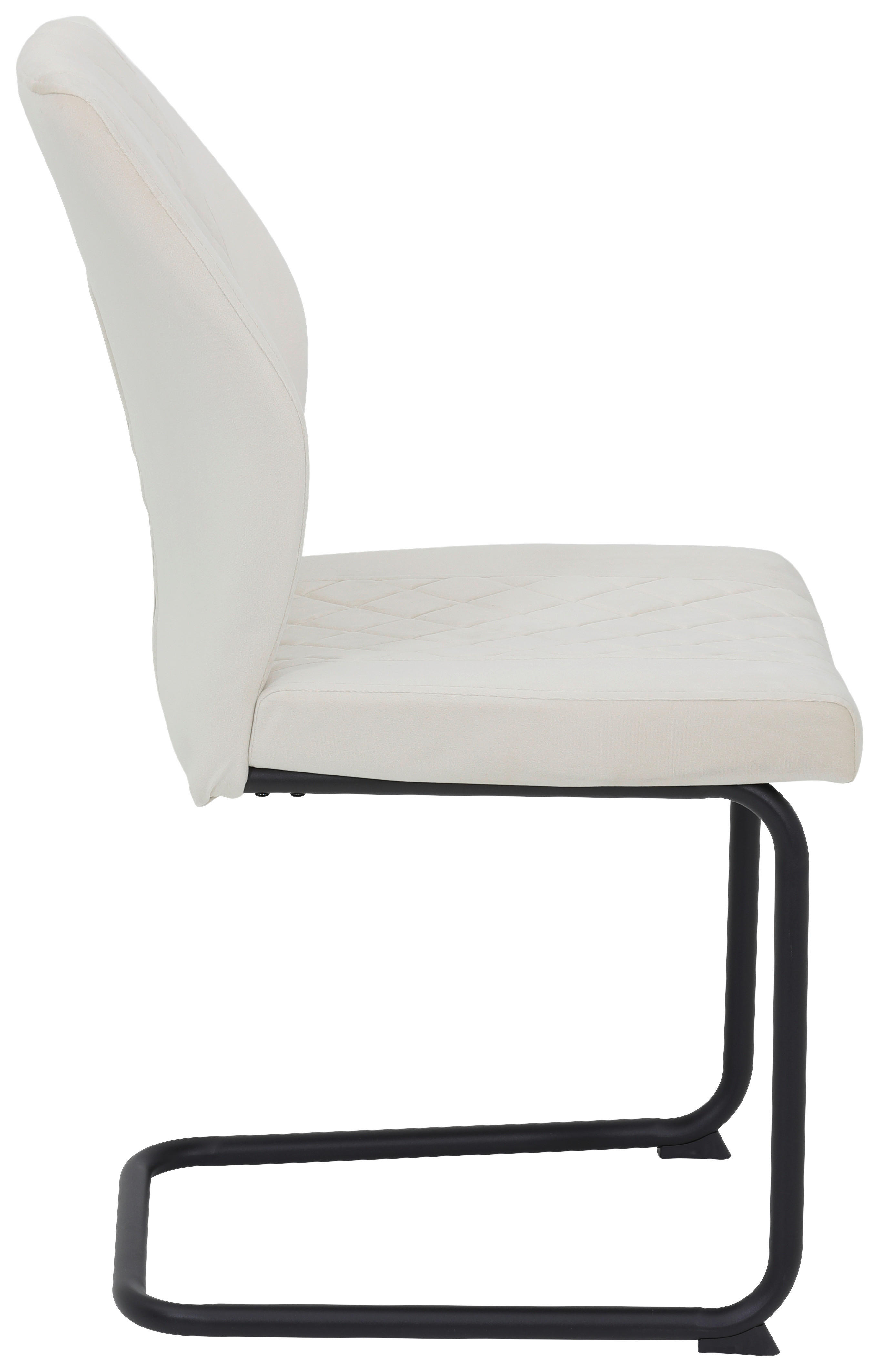 Schwingstuhl Oslo, 4er-Set beige Microfaser B/H/T: ca. 45x92x60 cm Oslo, 4er-Set - beige (45,00/92,00/60,00cm) - Hela