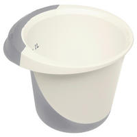 keeeper Rührschüssel grau B/H/L: ca. 18x14x18 cm Rührschüssel_Carlotta - grau (18,00/18,00/14,00cm) - keeeper
