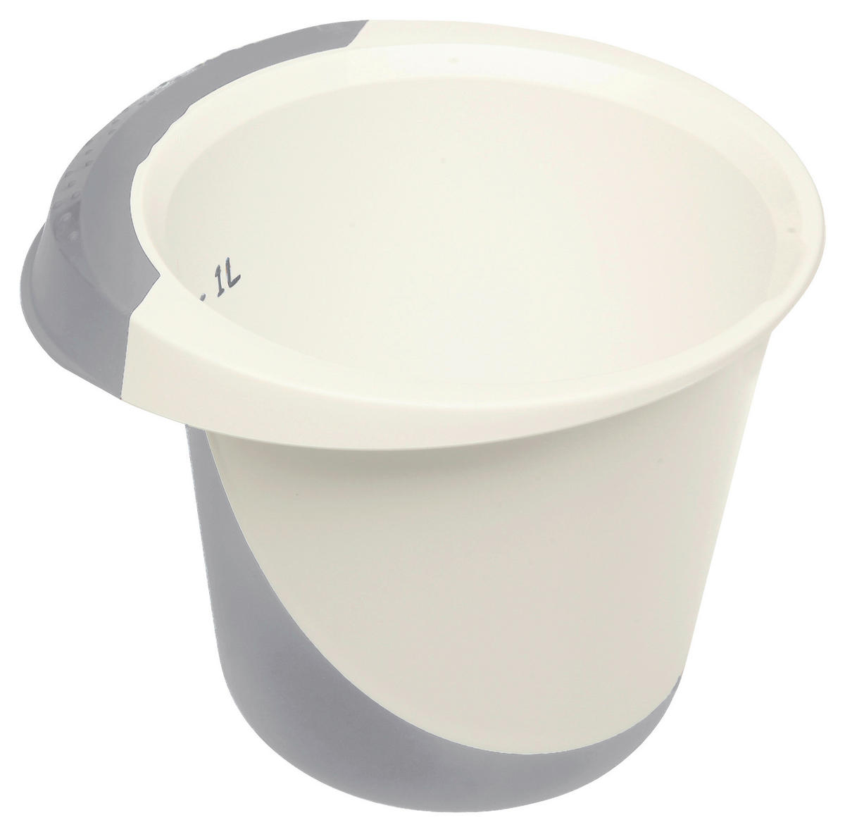 keeeper Rührschüssel grau B/H/L: ca. 18x14x18 cm Rührschüssel_Carlotta - grau (18,00/18,00/14,00cm) - keeeper
