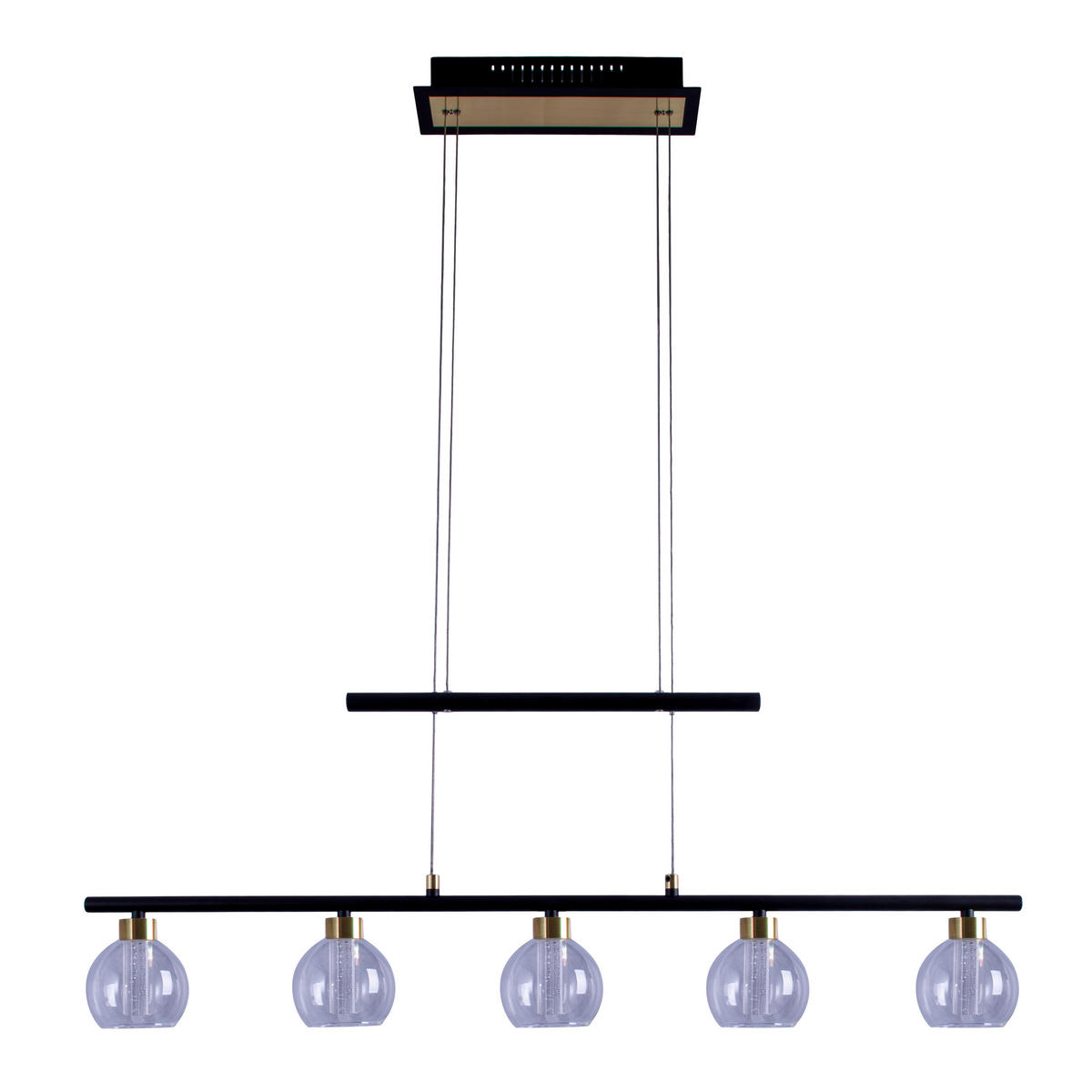 Näve Leuchten Pendelleuchte NV7093222 Brass - schwarz (10,00/150,00/90,00cm) - Näve Leuchten