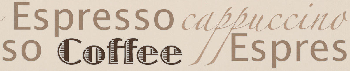 A.S.Création Bordüre creme braun B/H/D: ca. 13x500x9 cm Bordüre_selbstklebend - braun/creme (9,00/500,00cm) - A.S.Creation