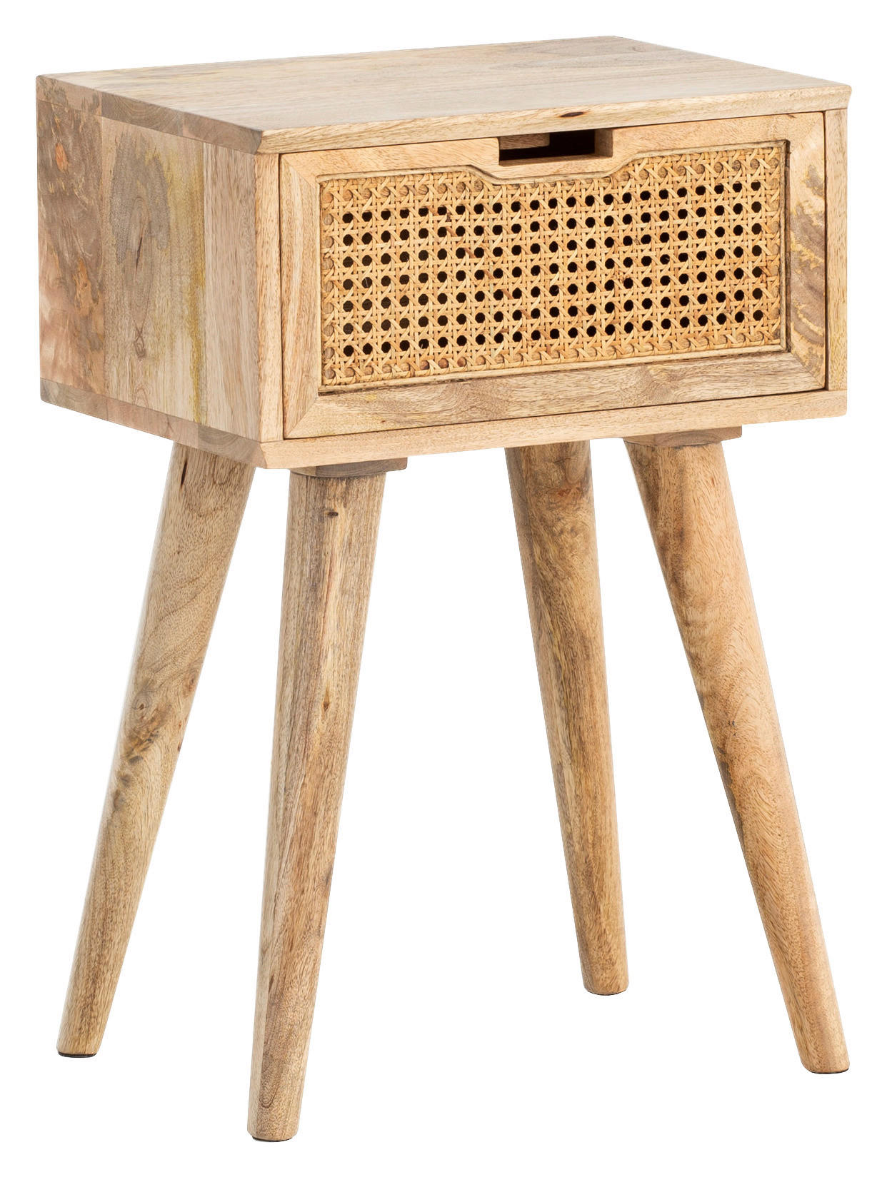 Nachtkonsole natur B/H/T: ca. 40x60x30 cm Nachtkonsole - natur (40,00/60,00/30,00cm) - Wohnling