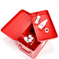 Zeller Medizinbox rot Medizinbox - rot (32,00/19,50/20,00cm) - Zeller