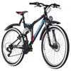 KS-Cycling Mountain-Bike Fully 636M 26 Zoll Rahmenhöhe 48 cm 21 Gänge weiß weiß ca. 26 Zoll Fully - weiß/grün - KS-Cycling