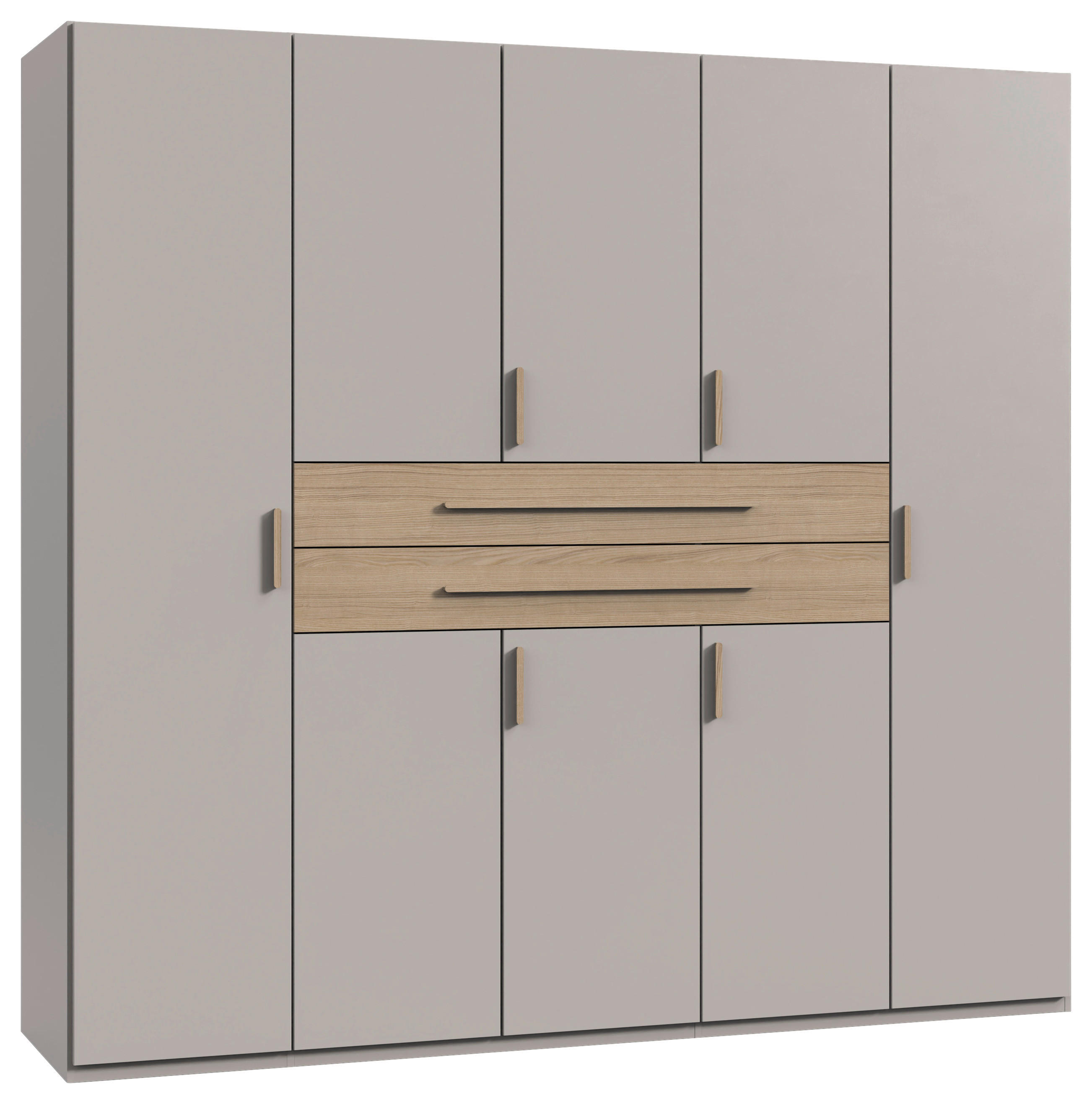 Kleiderschrank Digit Kaschmir B/H/T: ca. 225x208x65 cm Digit - Eiche/Kaschmir (225,00/208,00/65,00cm)