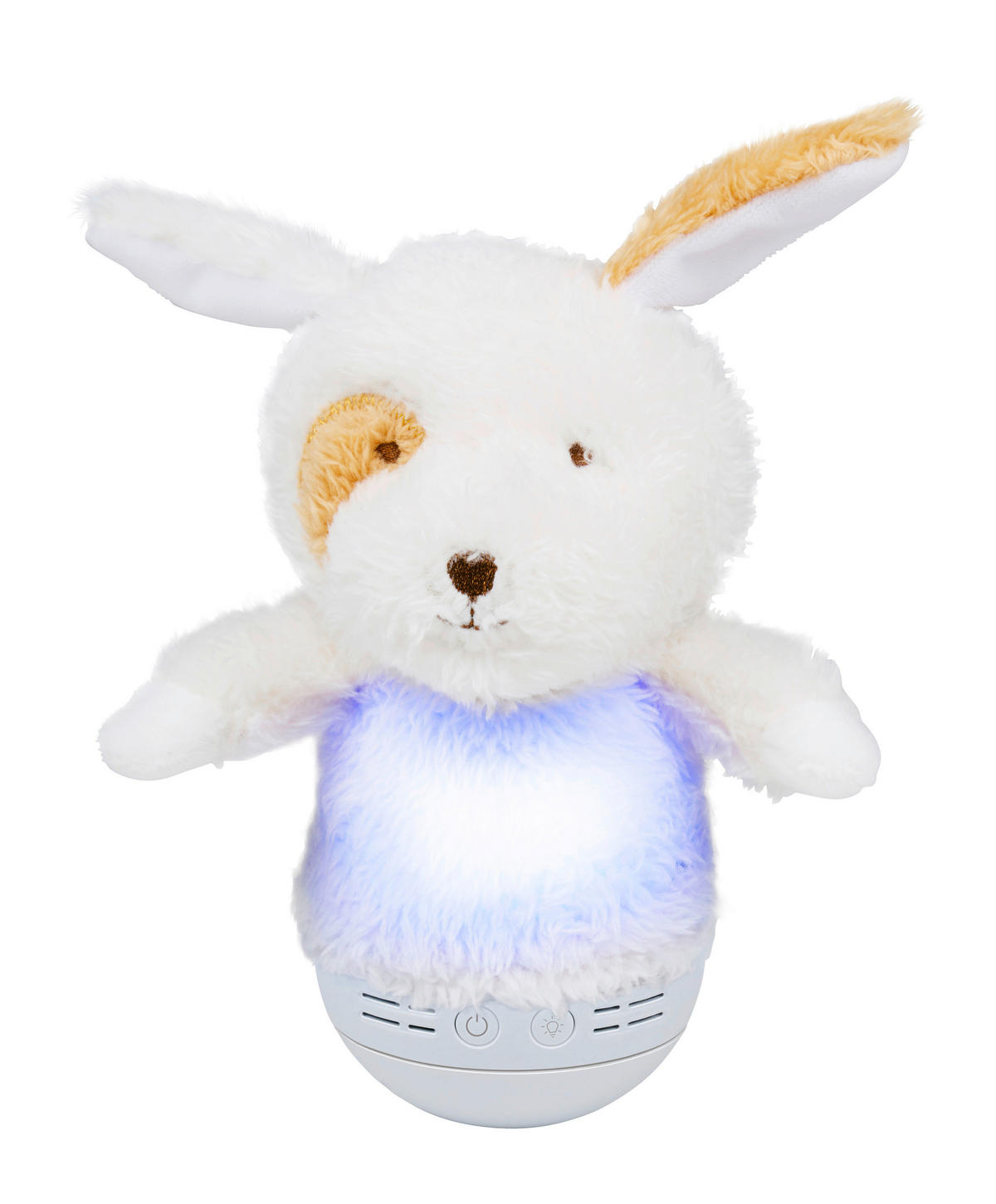 LED-Wackel-Nachtlicht beige B/H/L: ca. 14x11x19 cm LED-RGB-Wackel-Nachtlicht_Hund - beige (19,00/14,00/11,00cm)