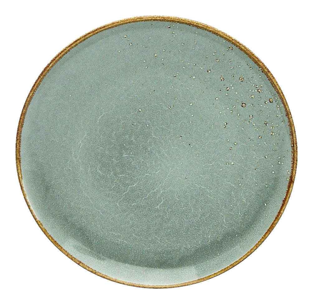 CreaTable Dessertteller NATURE COLLECTION grau Steinzeug D: ca. 21 cm NATURE COLLECTION - grau (21,00cm) - CreaTable