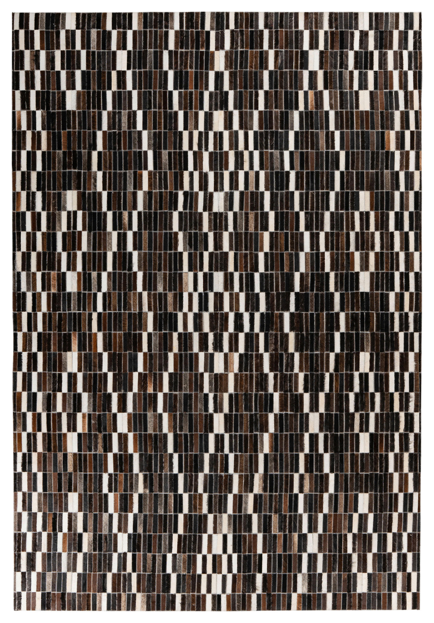 360Living Teppich Lavin schwarz B/L: ca. 200x280 cm Lavin - weiß/schwarz (200,00/280,00cm) - 360Living