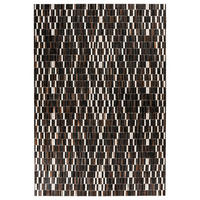 360Living Teppich Lavin schwarz B/L: ca. 200x280 cm Lavin - weiß/schwarz (200,00/280,00cm) - 360Living