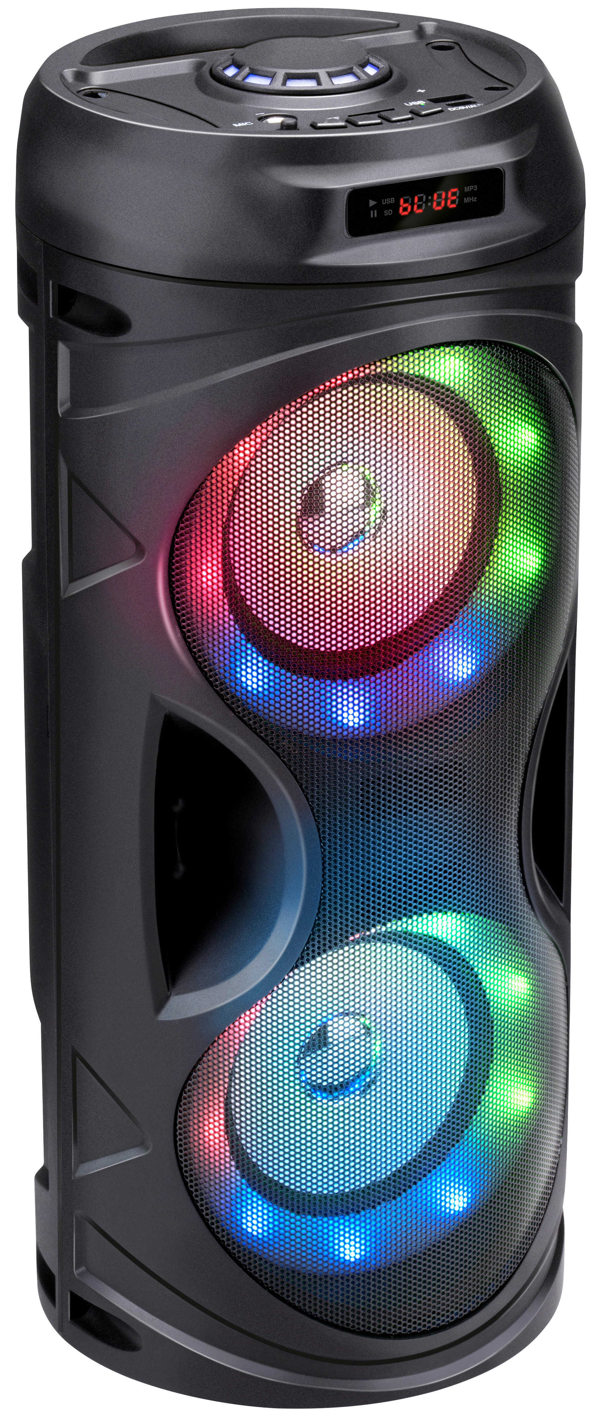 Bluetooth-Lautsprecher schwarz B/H/L: ca. 18,9x41,5x19 cm Bluetooth-Lautsprecher - schwarz (19,00/18,90/41,50cm)