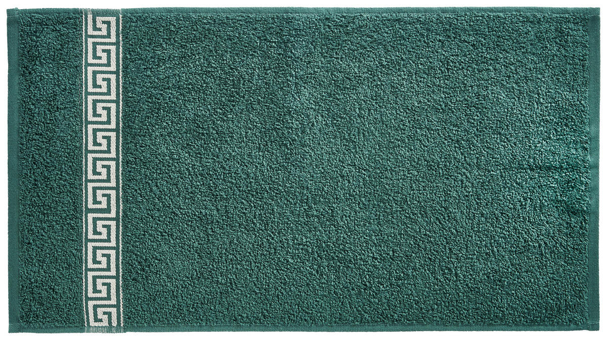 POCOline Duschtuch Mäander Mäander - grün (70,00/140,00cm) - POCOline