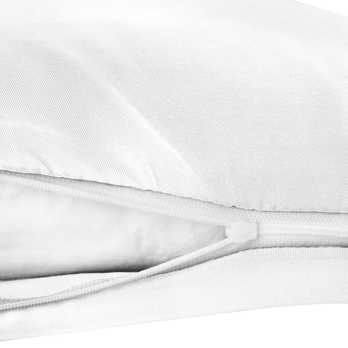 Kissenhülle Microfaser Kissenbezug_2erPack Microf.40x80 - weiß (40,00/80,00cm)