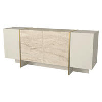 Sideboard Veyron beige granit Optik B/H/T: ca. 180x75,5x46,6 cm Veyron - beige/granit (180,00/75,50/46,60cm) - moebel17