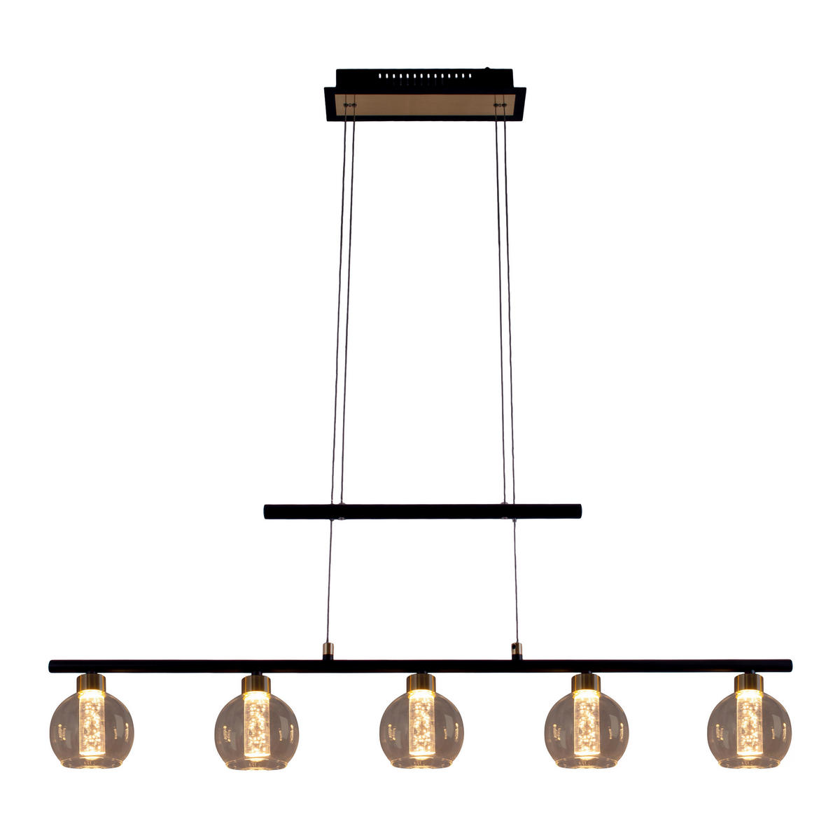 Näve Leuchten Pendelleuchte NV7093222 Brass - schwarz (10,00/150,00/90,00cm) - Näve Leuchten