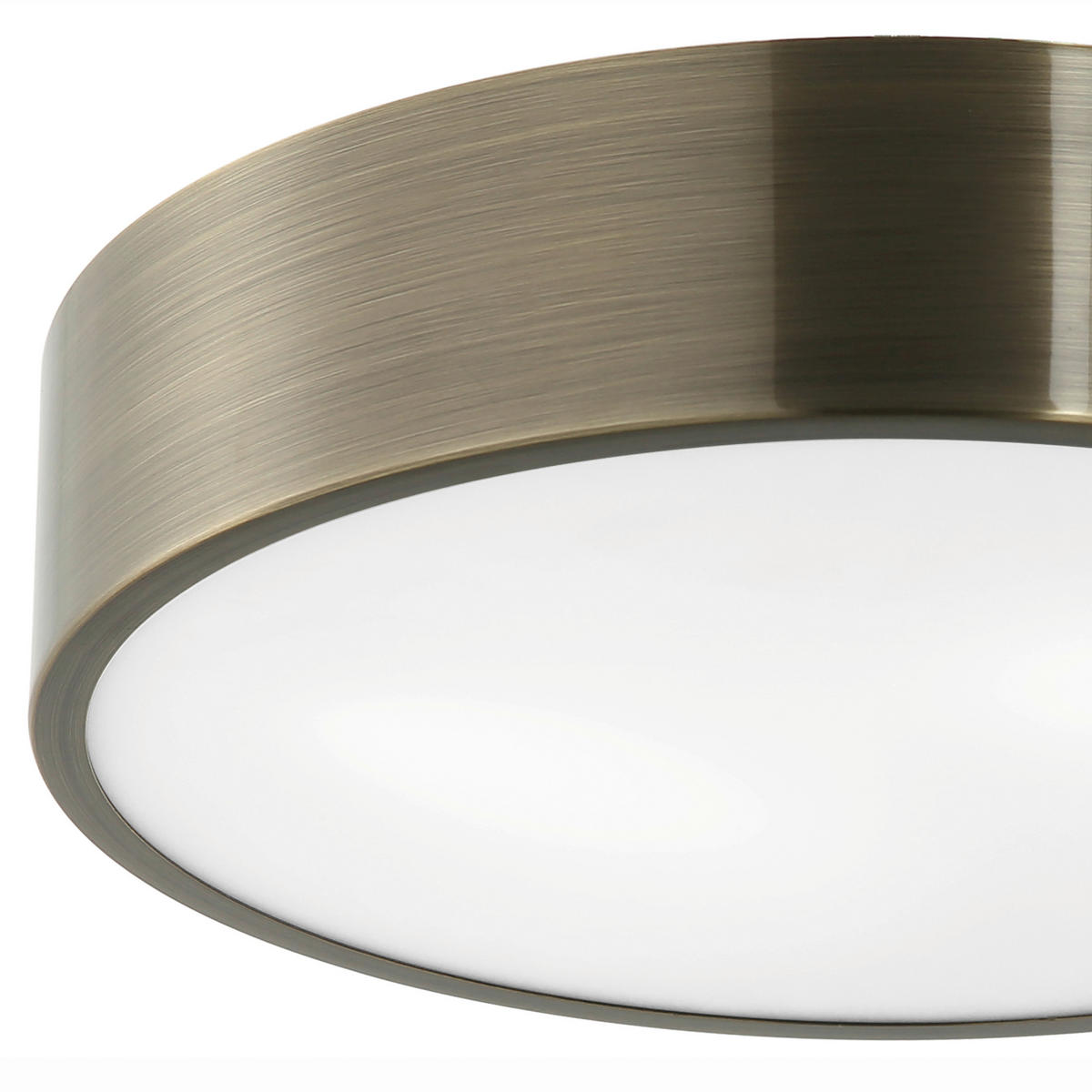 Lamkur Deckenleuchte platin Stahl B/H/L: ca. 37x8x37 cm E27 2 Brennstellen DANTE - platin (37,00/37,00/8,00cm) - Lamkur
