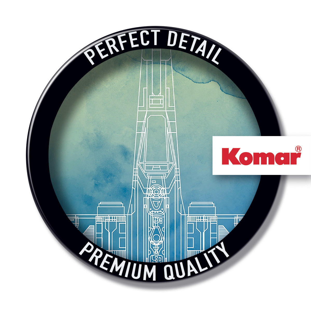 Komar Fototapete Star Wars X Wing D: ca. 125 cm Star Wars X Wing - (125,00cm) - Komar