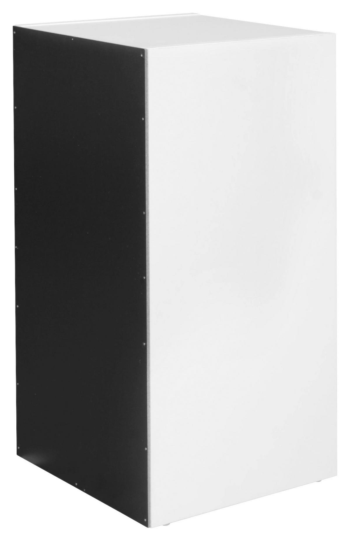 Standregal weiß B/H/T: ca. 30x60x30 cm Standregal - weiß (30,00/60,00/30,00cm) - Wohnling