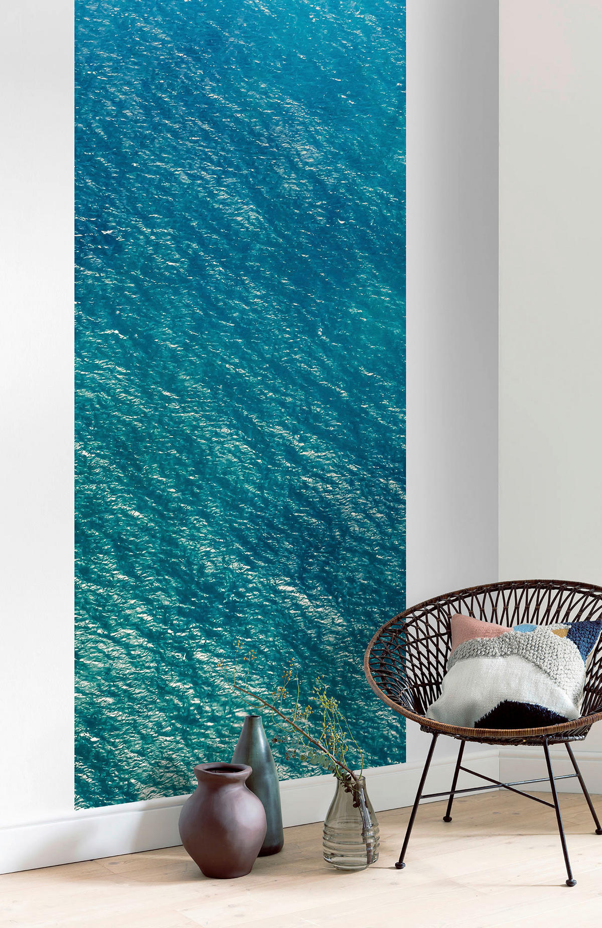 Komar Fototapete Blaupause Panel B/L: ca. 100x250 cm Blaupause Panel - (100,00/250,00cm) - Komar