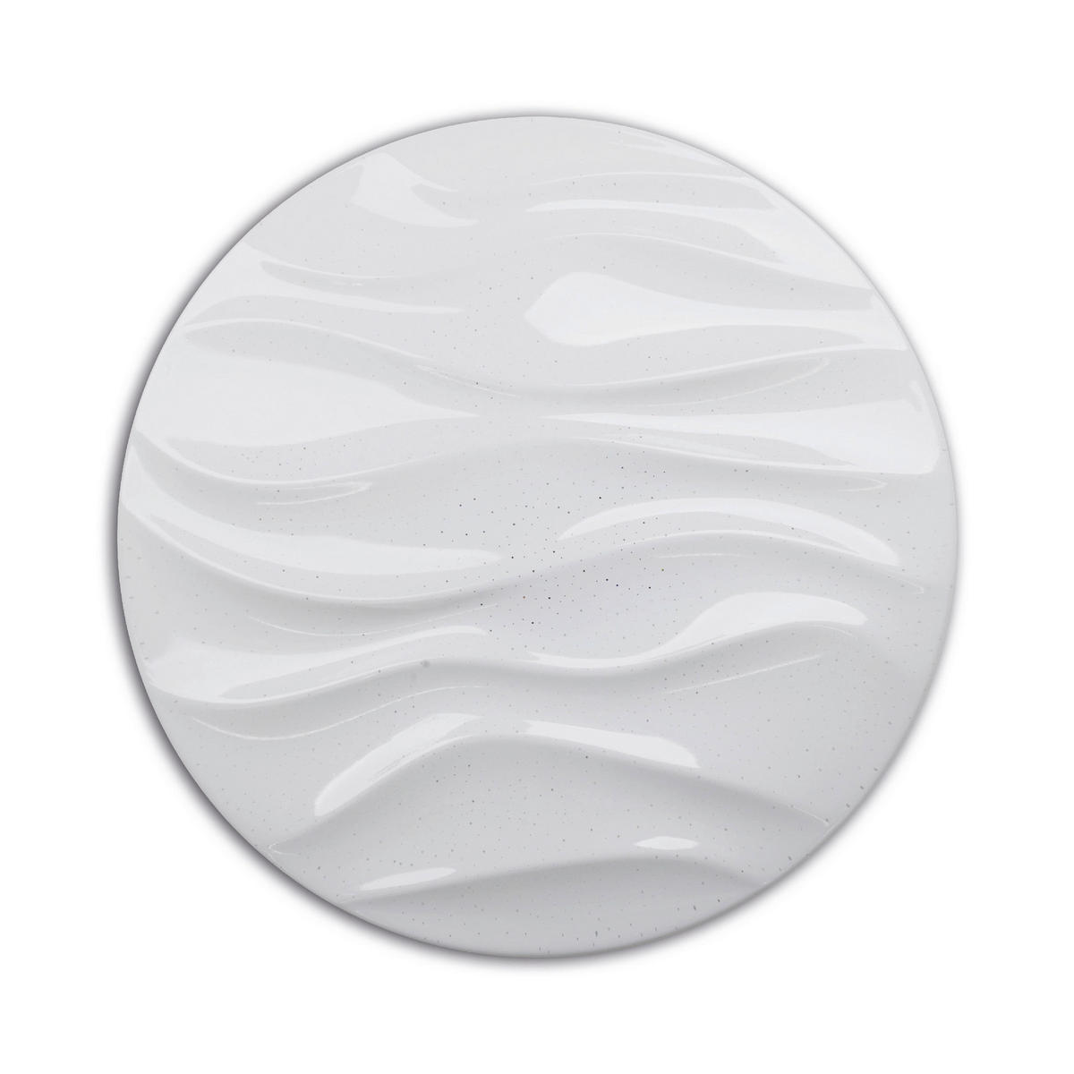 Näve Leuchten Deckenleuchte 1355923 weiß Kunststoff Metall B/H/T: ca. 38x6x38 cm null 1 Brennstellen Smart Home LED Deckenleuchte - weiß (38,00/6,00/38,00cm) - Näve Leuchten