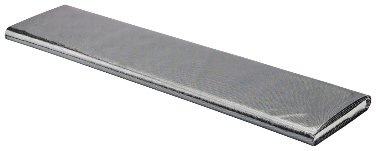 Dekostoff Lamee silber B: ca. 150 cm Lamee - silber (150,00cm)