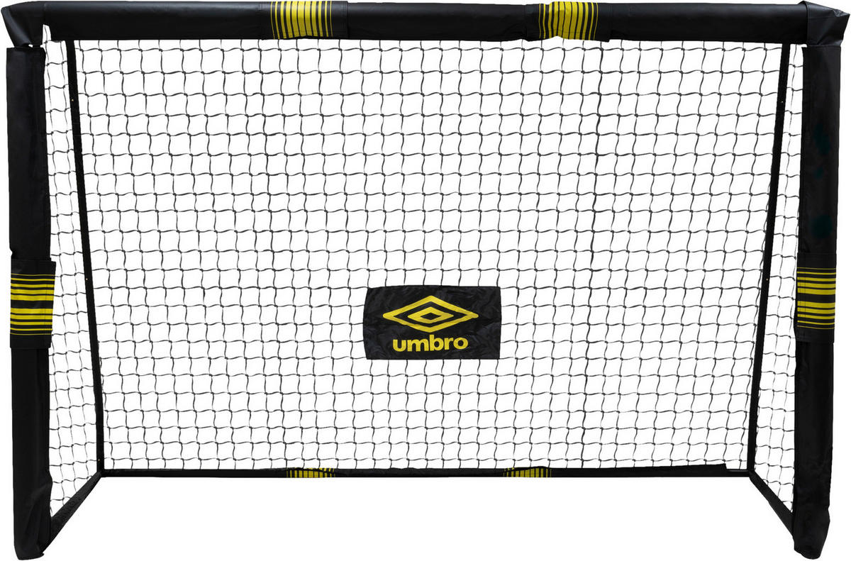 umbro Fußballtor schwarz B/H/L: ca. 160x85x240 cm Fußballtor_Umbro - gelb/schwarz (240,00/160,00/85,00cm) - umbro