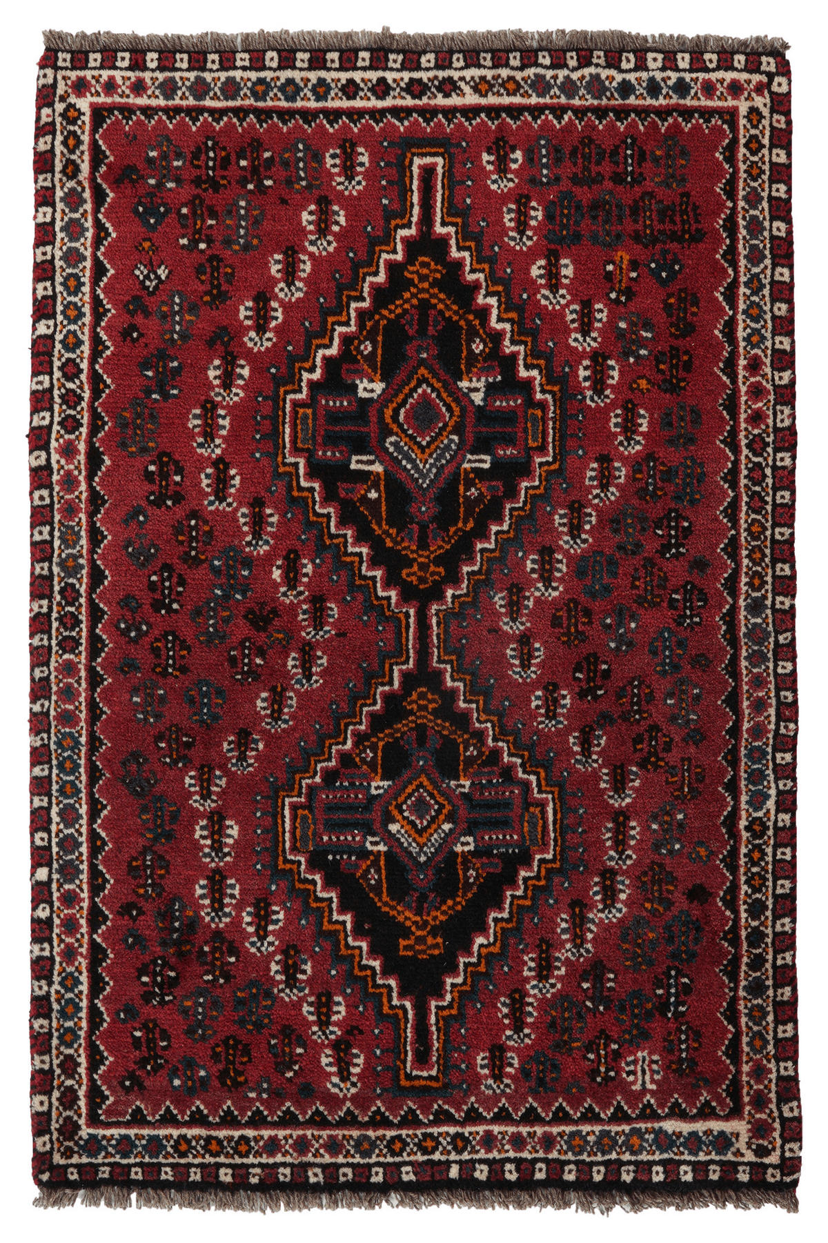 PersaTepp Teppich Shiraz rot B/L: ca. 84x127 cm Shiraz - rot (84,00/127,00cm) - PersaTepp