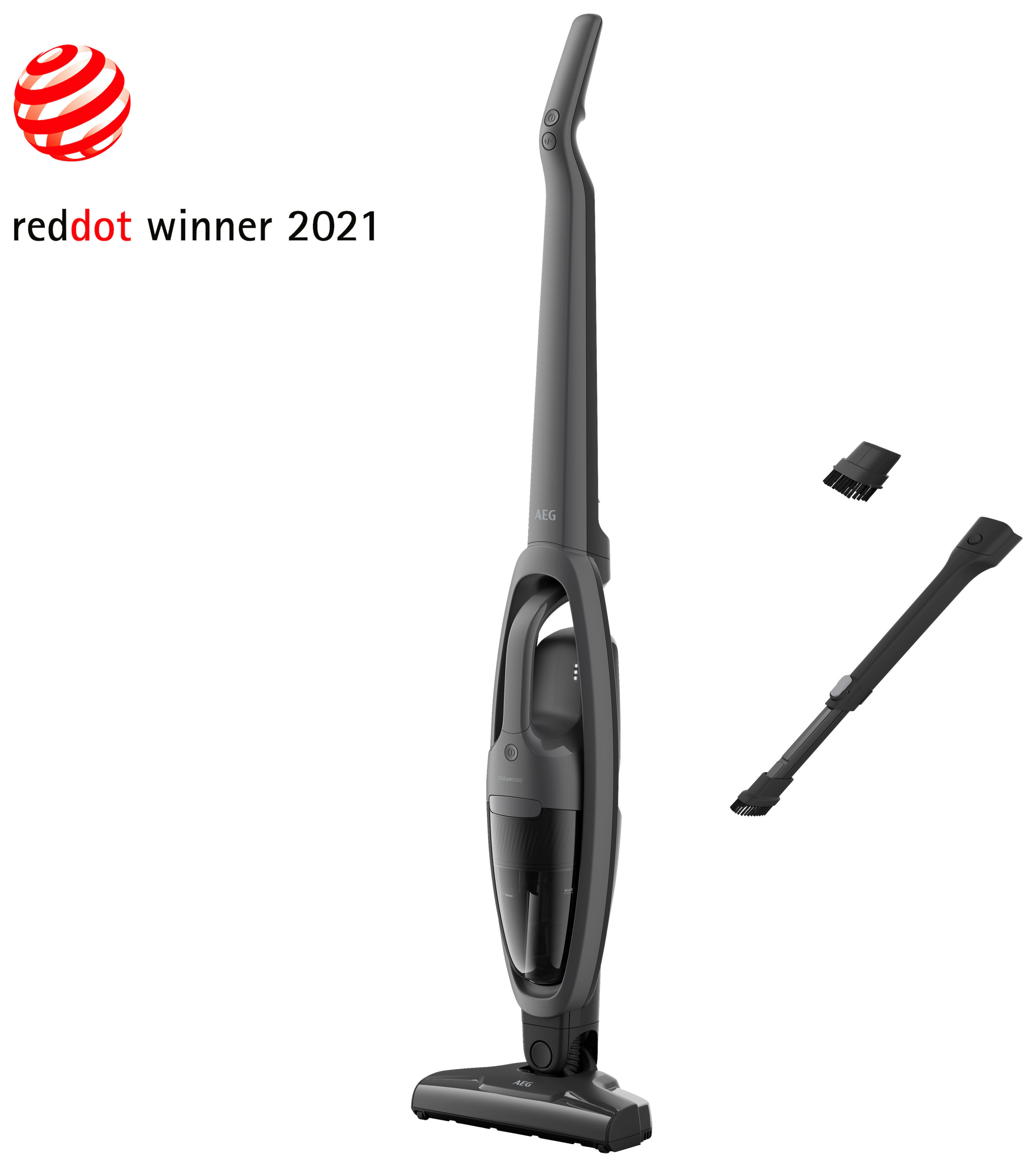 AEG Handstaubsauger AS52CB18DG schwarz Metall Kunststoff B/H/L: ca. 25,5x110,5x15 cm Handstaubsauger AS52CB18DG - schwarz (15,00/25,50/110,50cm) - AEG