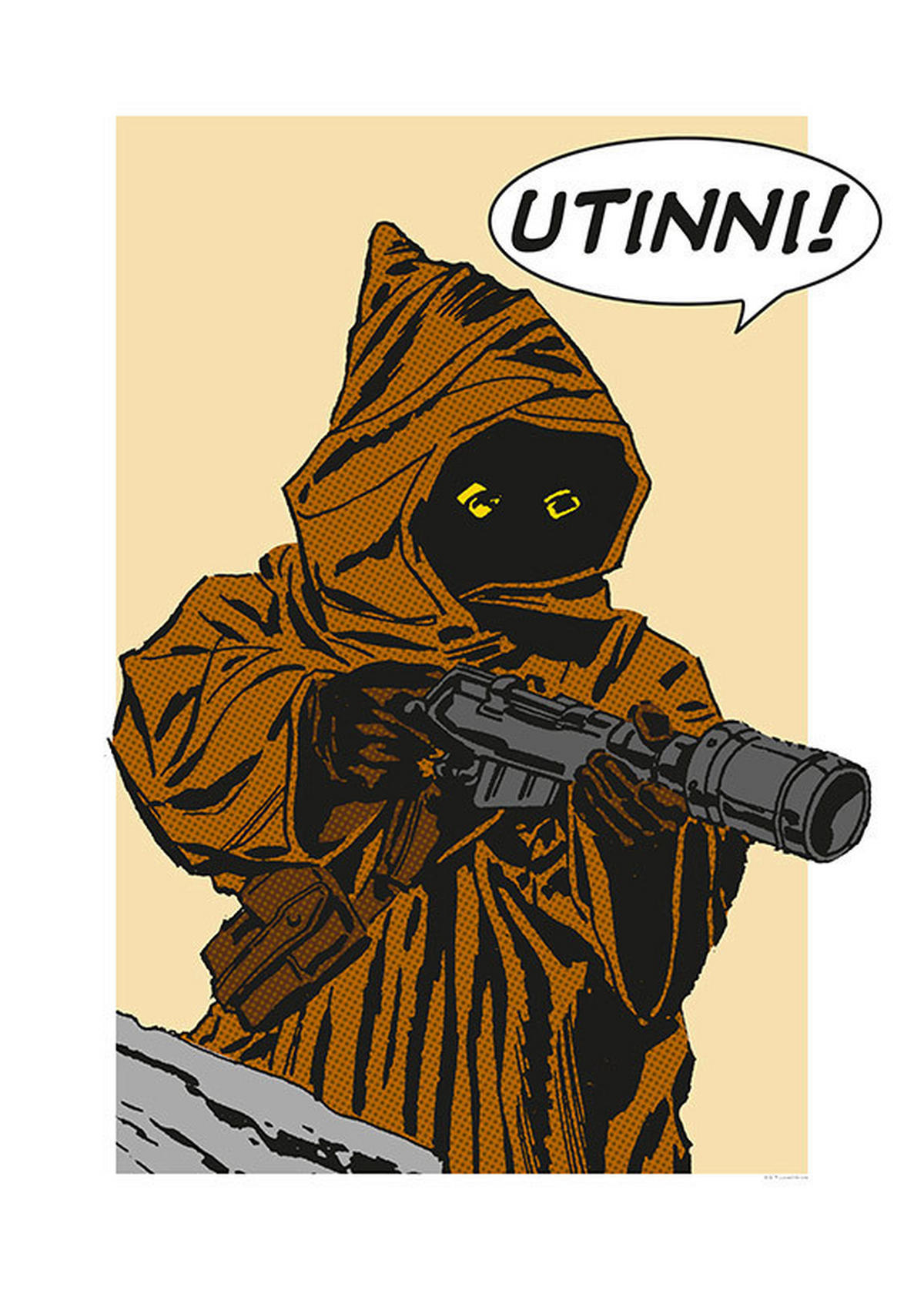 Komar Poster Star Wars Classic Comic Quote Java Star Wars B/L: ca. 50x70 cm Star Wars Classic Comic Quote Java - (50,00/70,00cm) - Komar