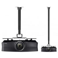 VCM Deckenhalterung schwarz Deckenhalterung B-PDH - schwarz (22,00/24,00cm) - VCM