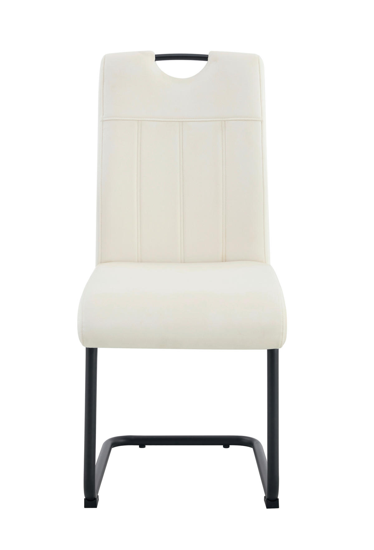 Schwingstuhl LISA, 2er Set creme schwarz B/H/T: ca. 43x98x61 cm LISA, 2er Set - creme/schwarz (43,00/98,00/61,00cm) - xonox.home