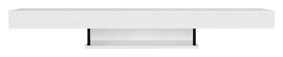 TV-Lowboard Alberes weiß B/H/T: ca. 150x22x29,6 cm Alberes - weiß (150,00/22,00/29,60cm) - moebel17