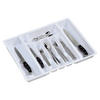 Kesper Besteckkasten weiß Kunststoff H/T: ca. 3,5x38 cm Besteckkasten - weiß (38,00cm) - Kesper