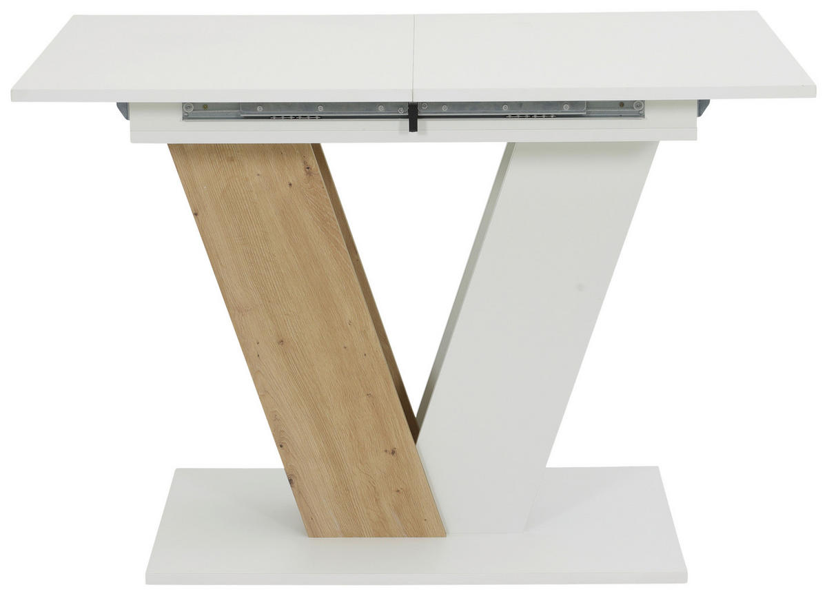 Esstisch Siena weiß Eiche B/H/T: ca. 150x76x70 cm Siena - Eiche/weiß (150,00/76,00/70,00cm) - Hela
