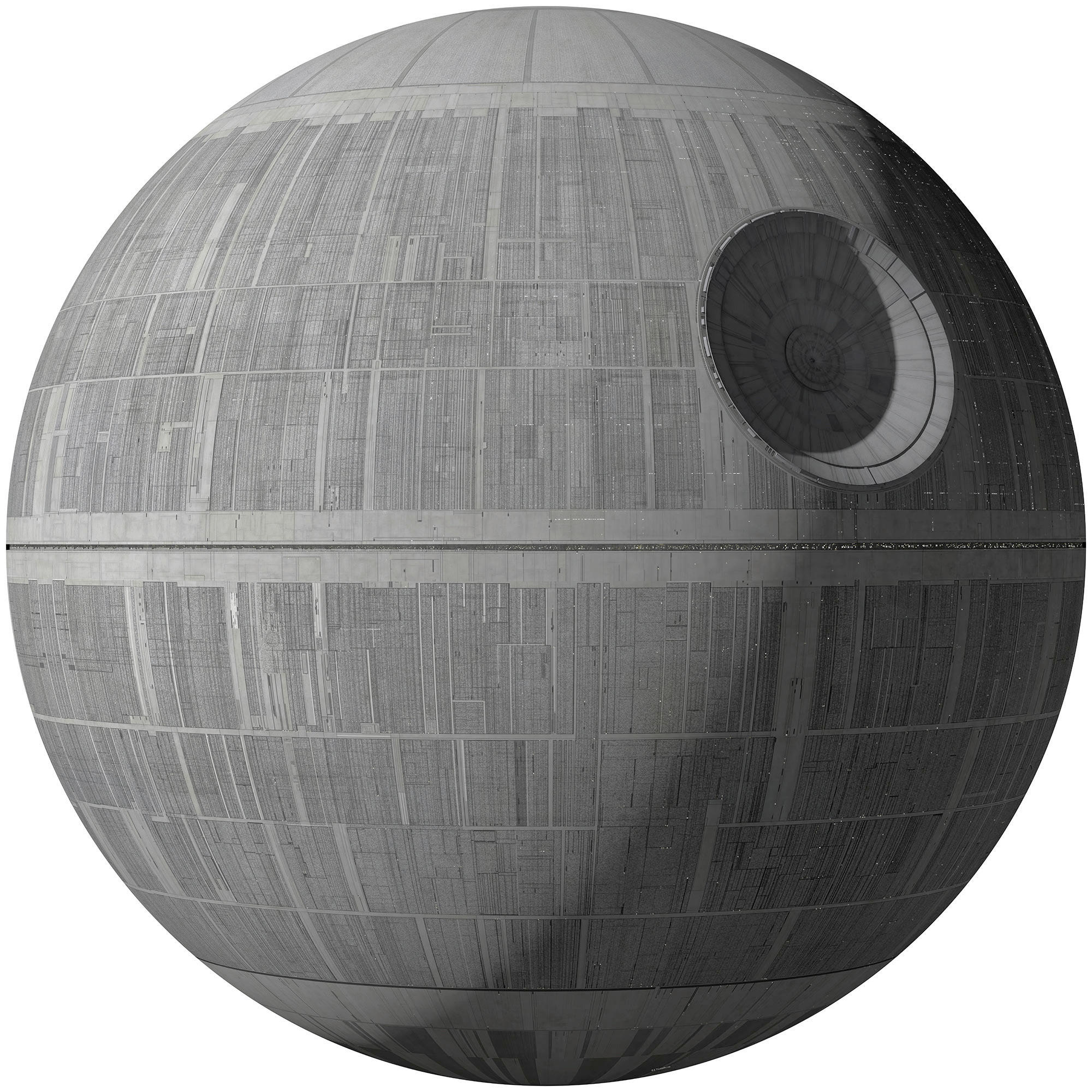 Komar Fototapete Star Wars XXL Death Star B/L: ca. 127x127 cm Star Wars XXL Death Star - (127,00/127,00cm) - Komar