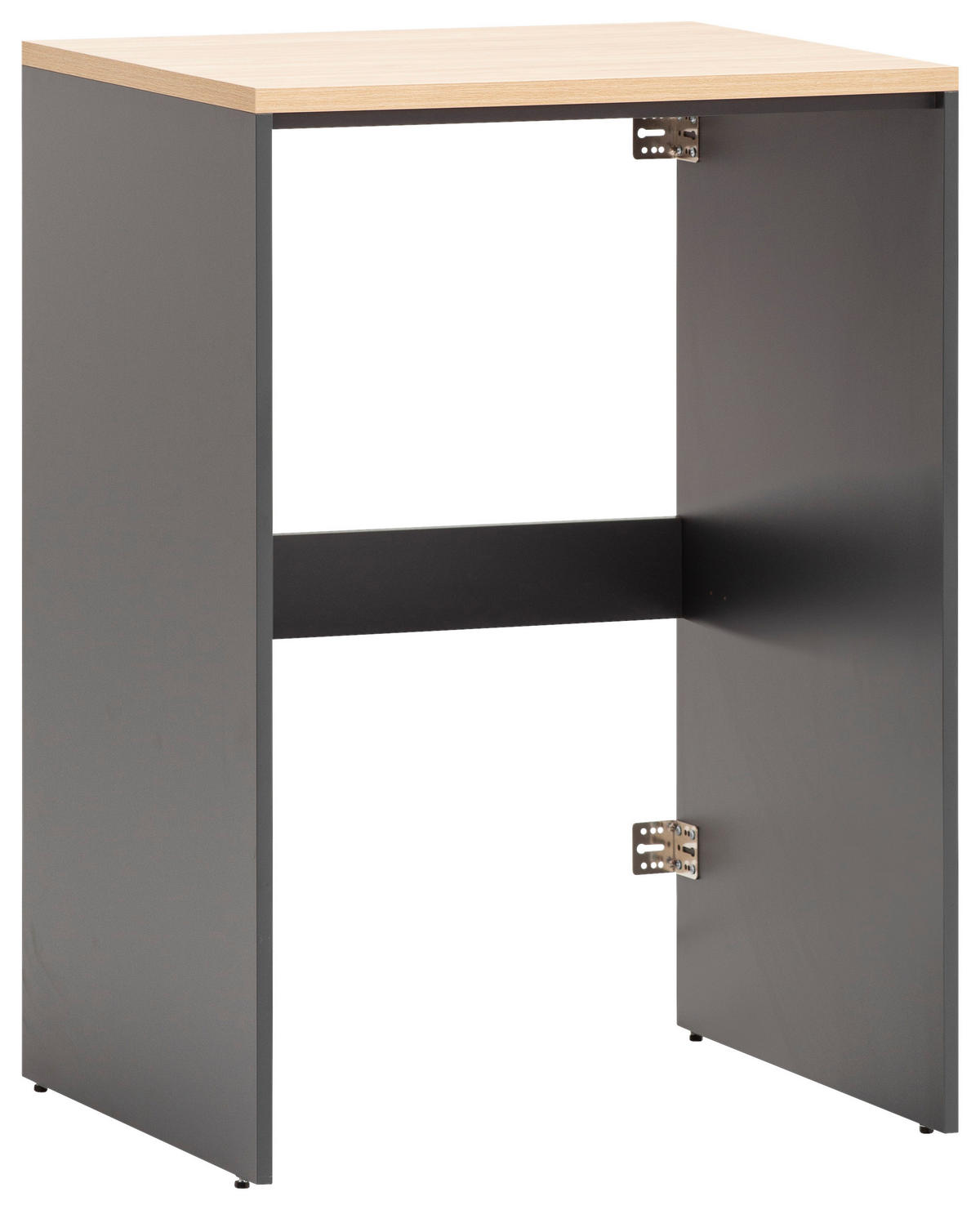Waschmaschinenumbauschrank Solea anthrazit Eiche hell Nachbildung B/H/T: ca. 67,1x96x60 cm Solea - Eiche/anthrazit (67,10/96,00/60,00cm) - Schildmeyer