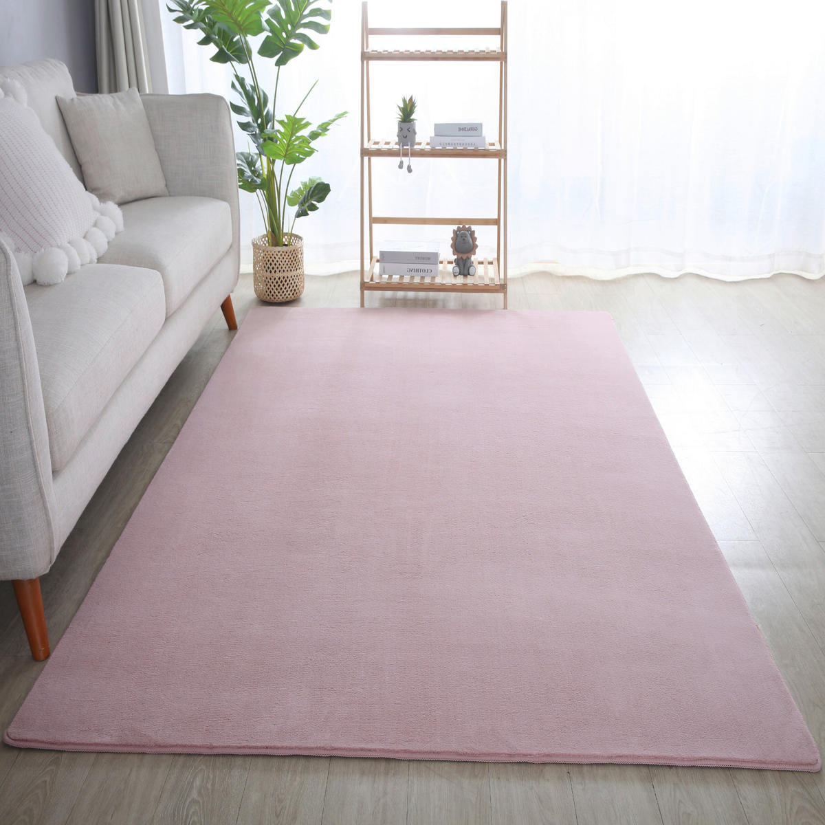Ayyildiz Teppich SKY rosa B/L: ca. 200x290 cm SKY - rosa (200,00/290,00cm) - Ayyildiz
