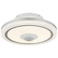 GLOBO LED-Deckenventilator SHELLY - weiß (50,00/21,00cm) - GLOBO