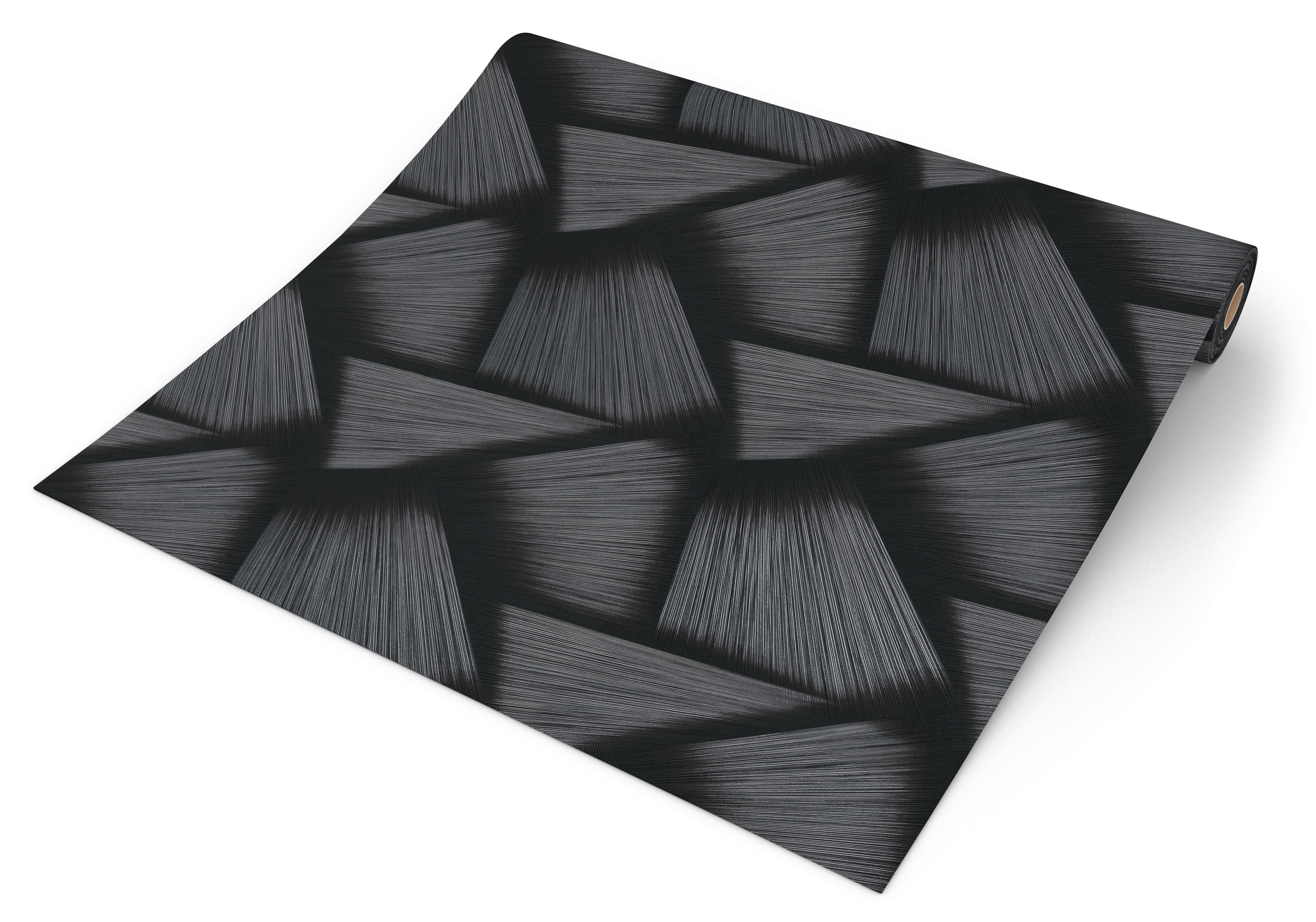 Erismann Vliestapete Schimmer schwarz silber B/L: ca. 53x1005 cm Vliestapete_10401-15 - schwarz/silber (53,00/1005,00cm) - Erismann